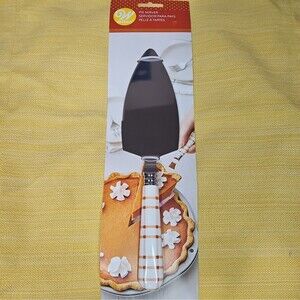 NEW Wilton Plaid Handle Pie Server